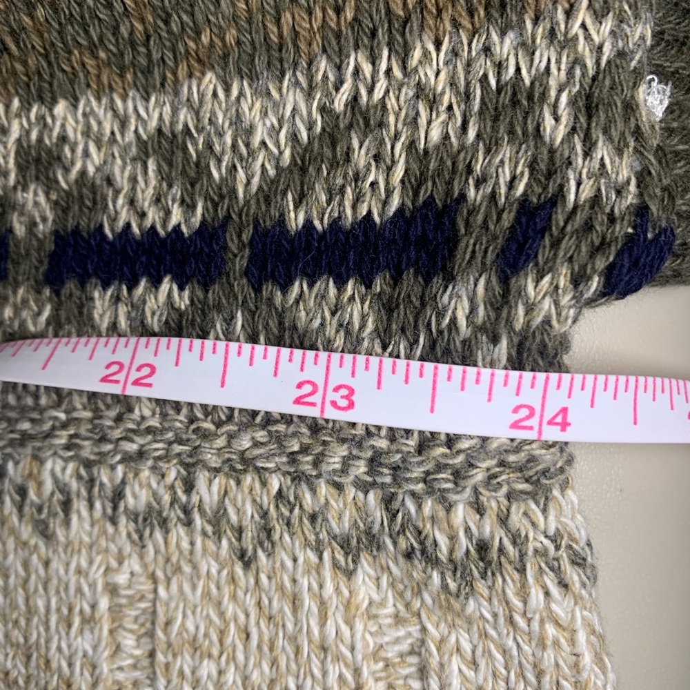 Vintage 90s Fieldmaster Nordic Knitted Men’s Pull Over Sweatshirt Size Large USA - Picture 7 of 8